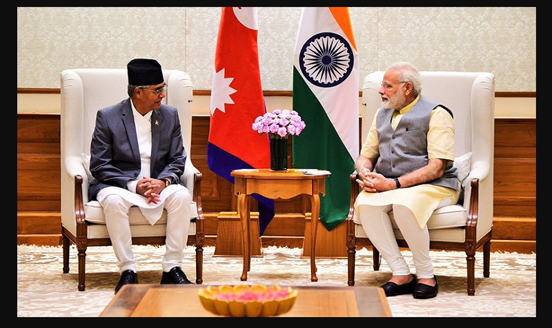 प्रधानमन्त्री देउवा र भारतीय प्रधानमन्त्री मोदीबीच टेलिफोन वार्ता