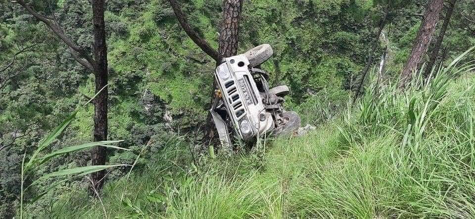 म्याग्दीको धवलागिरी गाउँपालिका बारिका सडकमा जीप दुर्घटना,एक जनाको मृत्यु
