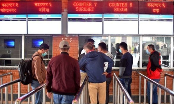 बसपार्कबाट १७ हजारले लिए अग्रिम बस टिकट