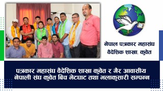 एनआरएनए कुवेत र एफएनजे कुवेत बीच भेटघाट, एनआरएनए कुवेतको कार्ययोजना के-के छन त ?