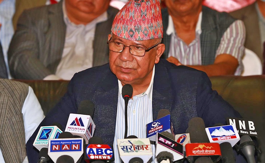 नेकपा (एकीकृत समाजवादी) पार्टीको संसदीय दलको नेतामा अध्यक्ष नेपाल सर्वसम्मत चयन