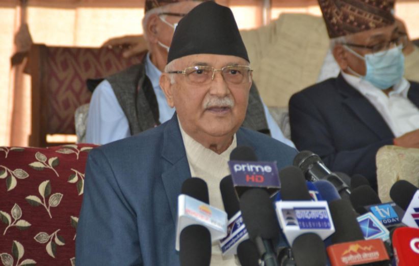 एमालेले कारबाही गरेका १४ जनालाई गेटबाट फर्काइएन भने, संसद चल्न दिँदैनौँ:ओली