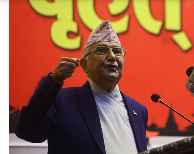 चुनाव अगाडि नै एमालेले चुनाव जितिसक्यो: ओली