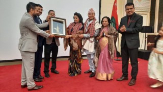 एनआरएनए ओमानद्वारा राजदुत डा.शर्मिला पराजुली ढकाललाई सम्मान सहित बिदाई गर्‍यो