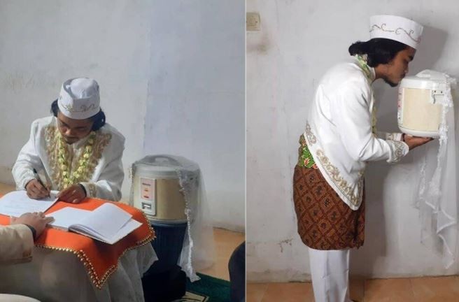 अनौठो हर्कत : राइस कुकरसँग बिहे, ४ दिनमै डिभोर्स
