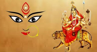 नवरात्रिको तेश्रो दिन :चन्द्रघण्टा देवीको पूजा
