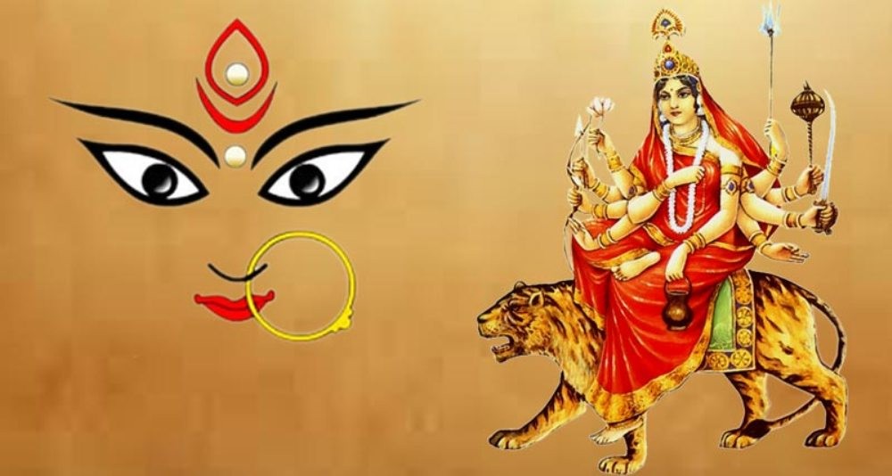 नवरात्रिको तेश्रो दिन :चन्द्रघण्टा देवीको पूजा