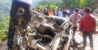 जीप दुर्घटनामा मृ त्यु भएकाहरुको नामावाली सर्वाजनिक