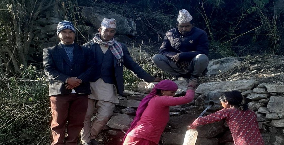 २० वर्षपछि सुकेको मुहानबाट पानी निस्कदा.......