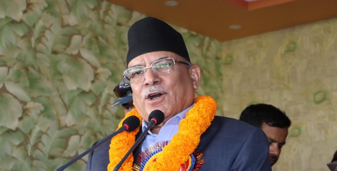 देशमा फेरि माअ‍ोवादी प्रवेश गर्नेहरुको हजारौँ हजारको लहर देखिन थालेको छ : प्रचण्ड