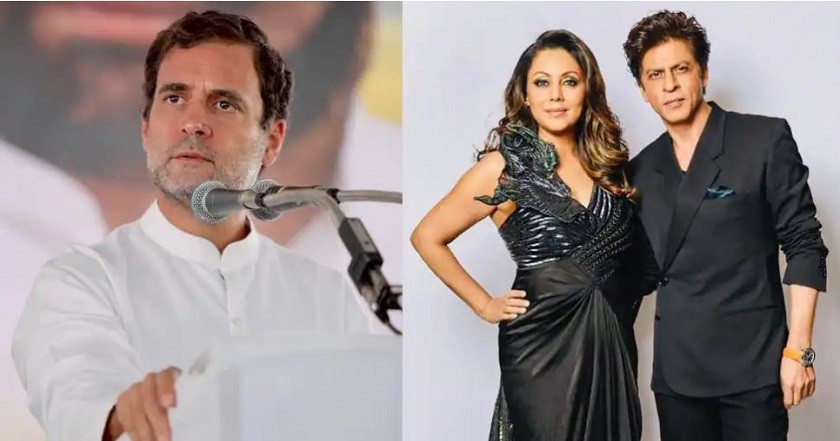 शाहरुख खान र गौरीलाई कांग्रेस नेता राहुल गान्धीको पत्र,आफू चिन्तित भएको उल्लेख