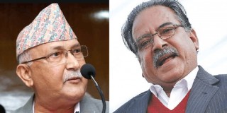 राष्ट्रपतिमा प्रचण्ड-ओलीको कुरा मिलेन