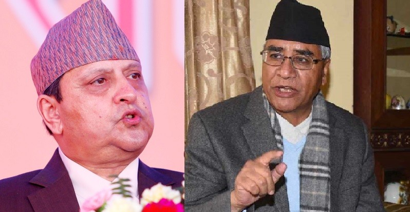 प्रजातन्त्रको विकल्प प्रजातन्त्र नै हो ,शासन गर्ने भए चुनाव लडेर आउन ज्ञानेन्द्र शाहलाई देउवाको आग्रह