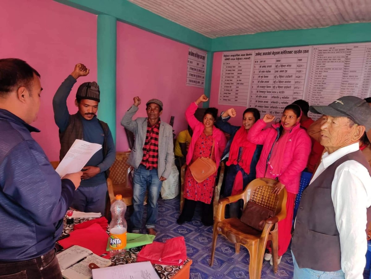 मंगला गाउँपालिका-१ कुहुँमा माओवादीको प्रथम अधिवेशन बाट समिति गठन