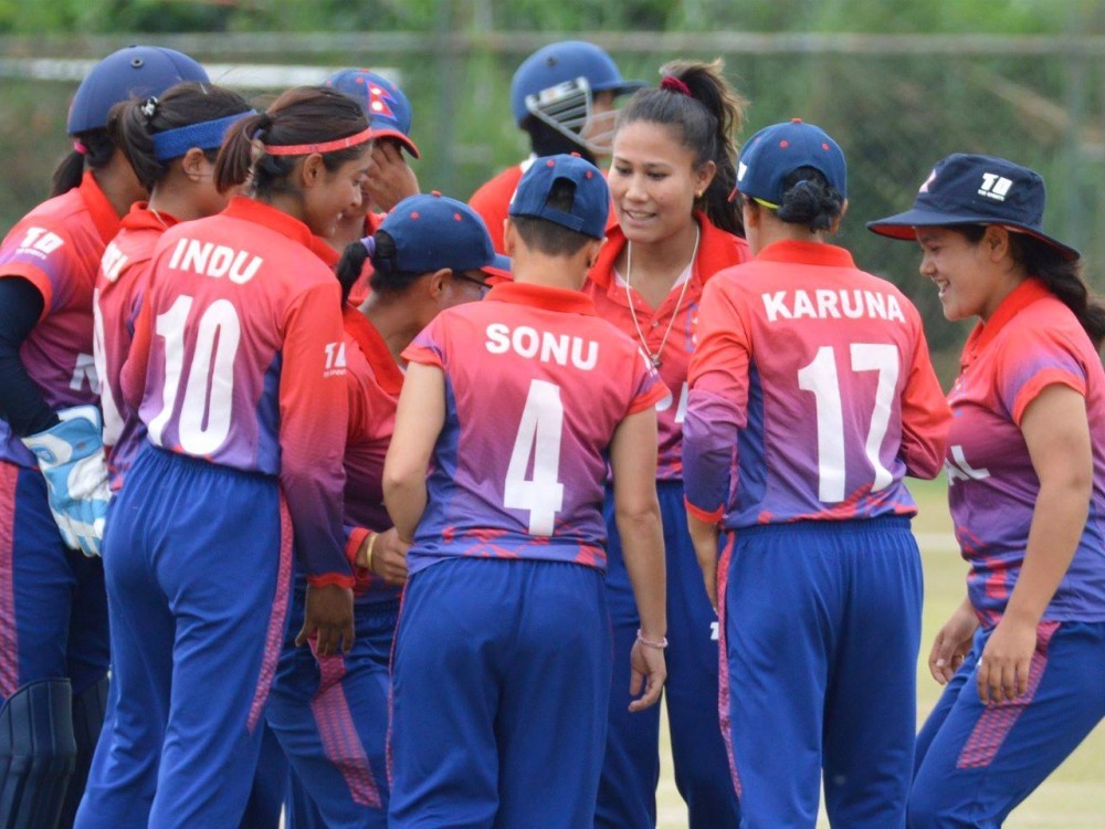 नेपाली महिला क्रिकेटले हात पार्‍यो पहिलो अन्तर्राष्ट्रिय सफलता