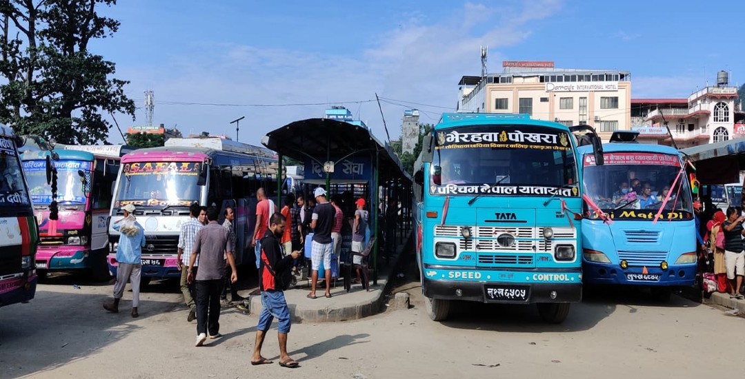एमाले महाधिवेशन : लुम्बिनीबाट ७५ हजार कार्यकर्ता बोकेर एक हजार गाडी सौराहामा