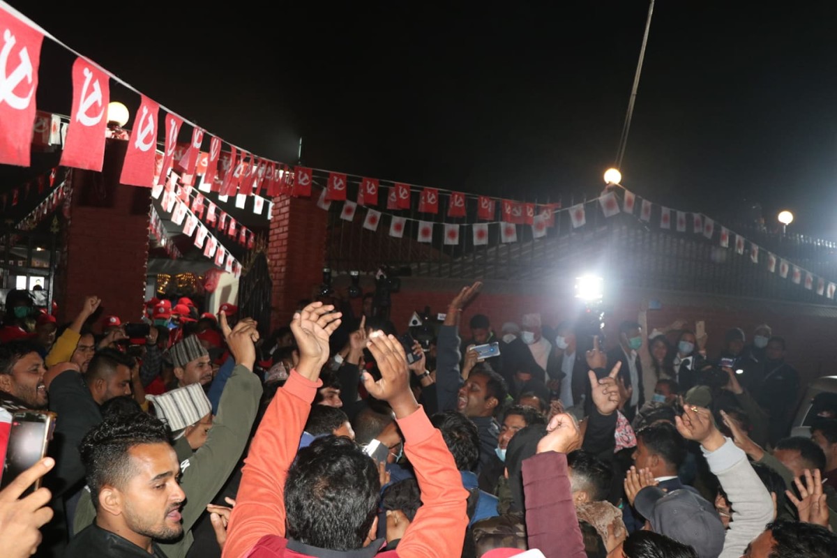 एमाले महाधिवेशन : बन्दसत्र स्थलमा नाराबाजी