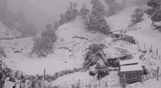 हिउँले सेताम्मे मनाङ