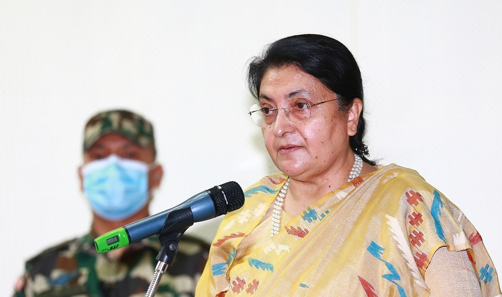 एकता नै नेपालको विशिष्ट पहिचान हो : राष्ट्रपति