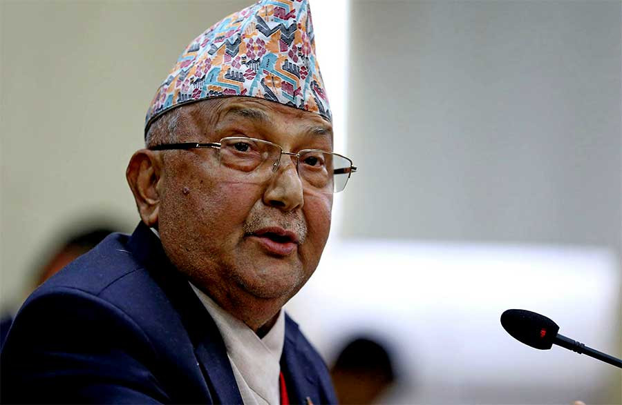 एमसीसीबारे ओलीको जबाफ : पहिले सत्तारुढ दलले स्थिति प्रष्ट पारोस्