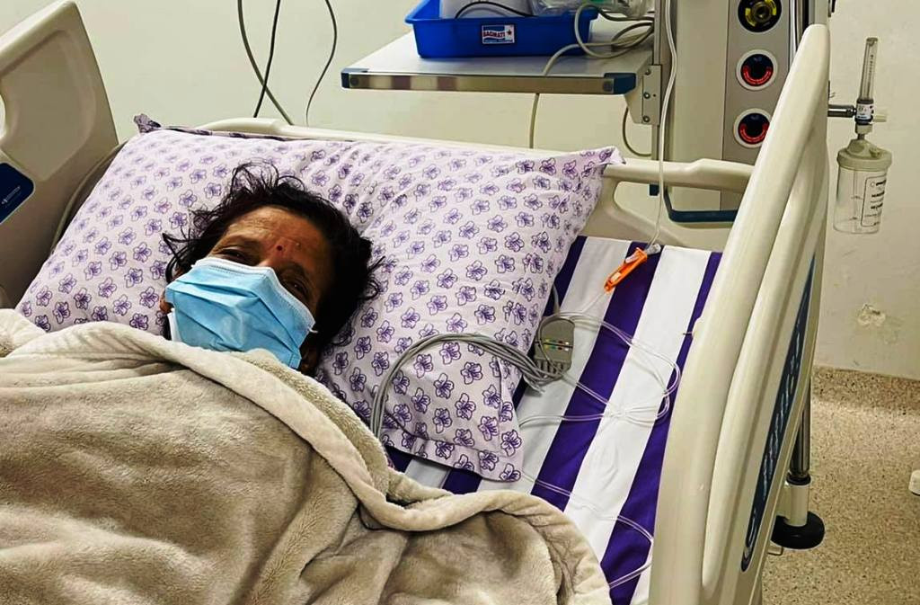 सीता दाहालको स्वास्थ्य अवस्था पुनः जटिल, अस्पताल भर्ना