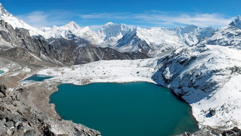 तामाकोसी हिमतालः विस्फोटको खतरा आधा घट्यो