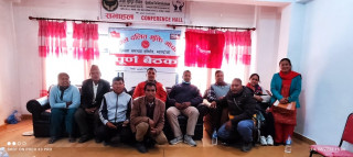 दलित मुक्ति मोर्चा म्याग्दीको बैठक सम्पन्न