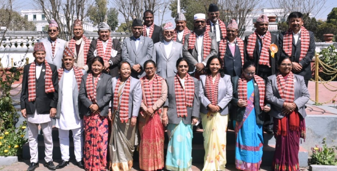 राष्ट्रियसभाका नवनिर्वाचित १९ सदस्यले लिए शपथ