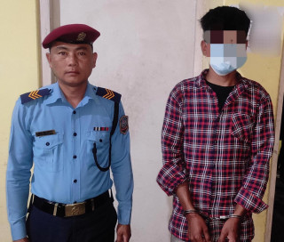 नाबालिकालाई जबरजस्ती करणी गरेको अभियोगमा म्याग्दीका सन्देश छिनाल पक्राउ