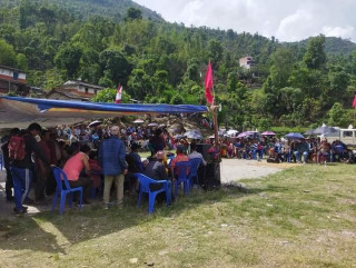 नेकपा माओवादी केन्द्र मंगलाको ३ र ४ मा चुनावी सभा सम्पन्न, स्थानीय भन्छन् गाउँ विकास गर्ने पार्टी  माओवादी केन्द्र नै हो