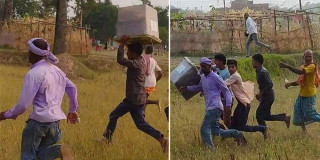 मतपेटिका लुटेर खेतै खेत भाग्ने पक्राउ