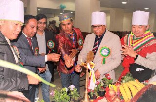 कुवेतमा किरात समुदायले सामुहिक रुपमा ५०८२ औं साकेला चाड मनाए