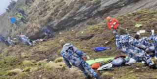 जहाज दुर्घटनामा मृत्यु भएकामध्ये १० जनाको शव काठमाडौं ल्याइँदै