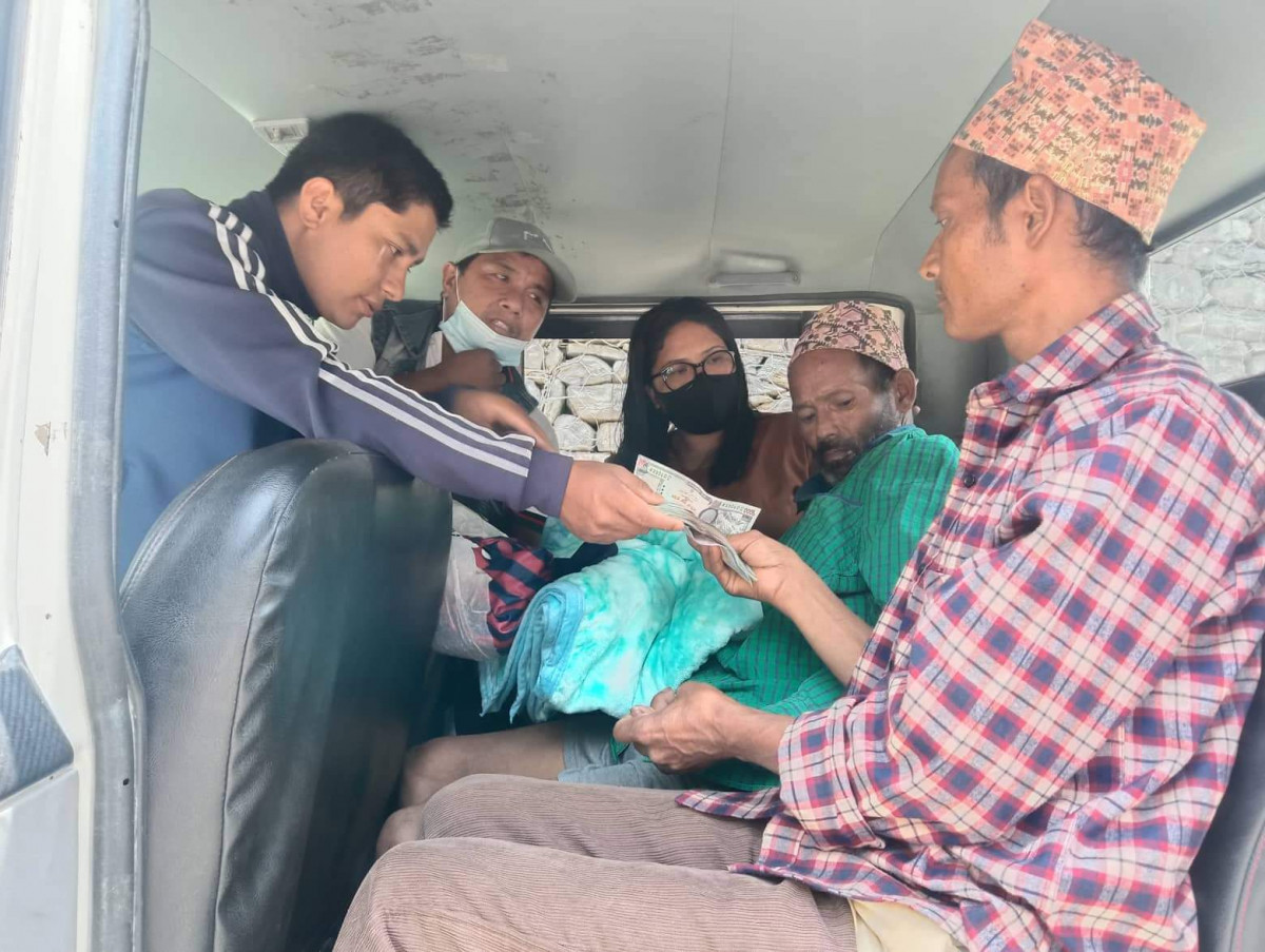 बेवारिसेको उपचारमा सक्रिय बरंजाको न्यू स्टार यूवा क्लव