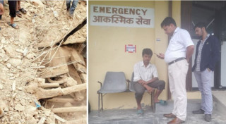 गोठ भत्किँदा बहिनीको मृत्यु, दाजु घाइते