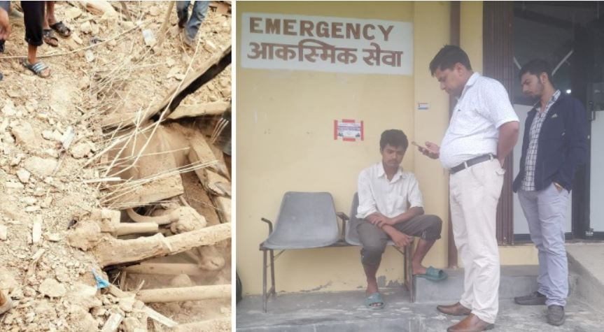 गोठ भत्किँदा बहिनीको मृत्यु, दाजु घाइते