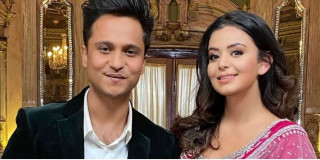 अभिनेत्री नीता ढुंगाना र हरिहर अधिकारीले विवाह गर्दै