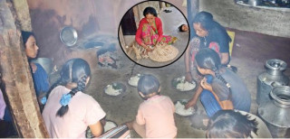 बन्द आँखाले ७ छोरीको लालनपालन