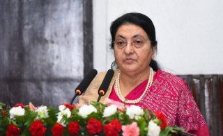पूर्वराष्ट्रपति भण्डारीबाट सुशासन र सहज सेवा प्रवाहमा जोड
