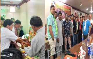 कुवेतमा बिश्वकर्मा बाबाको पूजा आराधना भब्य रूपमा सम्पन्न