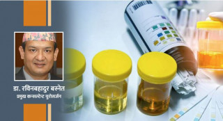 पिसाबको रंगले शरीरमा पानी पुगे नपुगेको संकेत गर्छ : डा. बस्नेत
