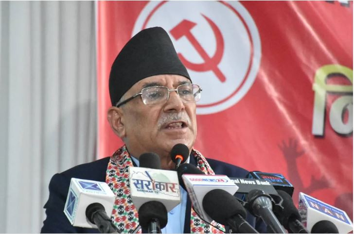 देश माओवादी आन्दोलनको मुद्दा वरिपरि नै छ : प्रधानमन्त्री प्रचण्ड