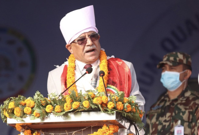 तमू ल्होसारलाई सरकारी सहयोग बढाउने प्रधानमन्त्री प्रचण्डको प्रतिबद्धता