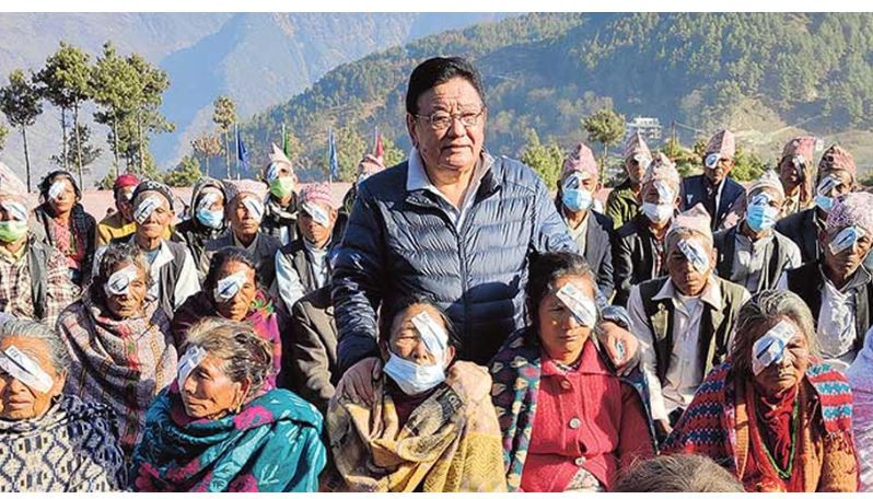 डा. सन्दुक रुइतलाई १३ करोडको इसा अवार्ड