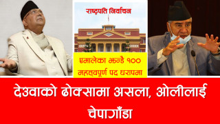 ८ दलको गठबन्धन बन्दा राष्ट्रपति काङ्ग्रेसको ढोक्सामा