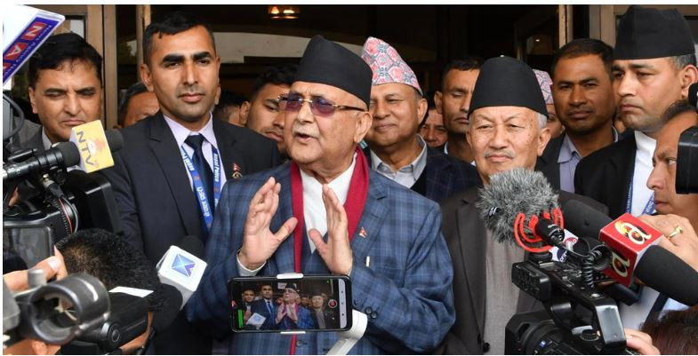 एमालेमा कुनै किसिमको गुटबन्दी छैन : ओली