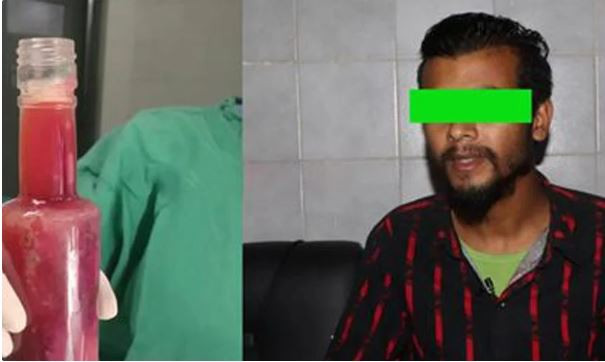 पेटभित्र रक्सीको बोतल भेटिएका युवक भन्छन् :  डा. नारायण सर मेरो लागि  भगवान् कै रूप थिए