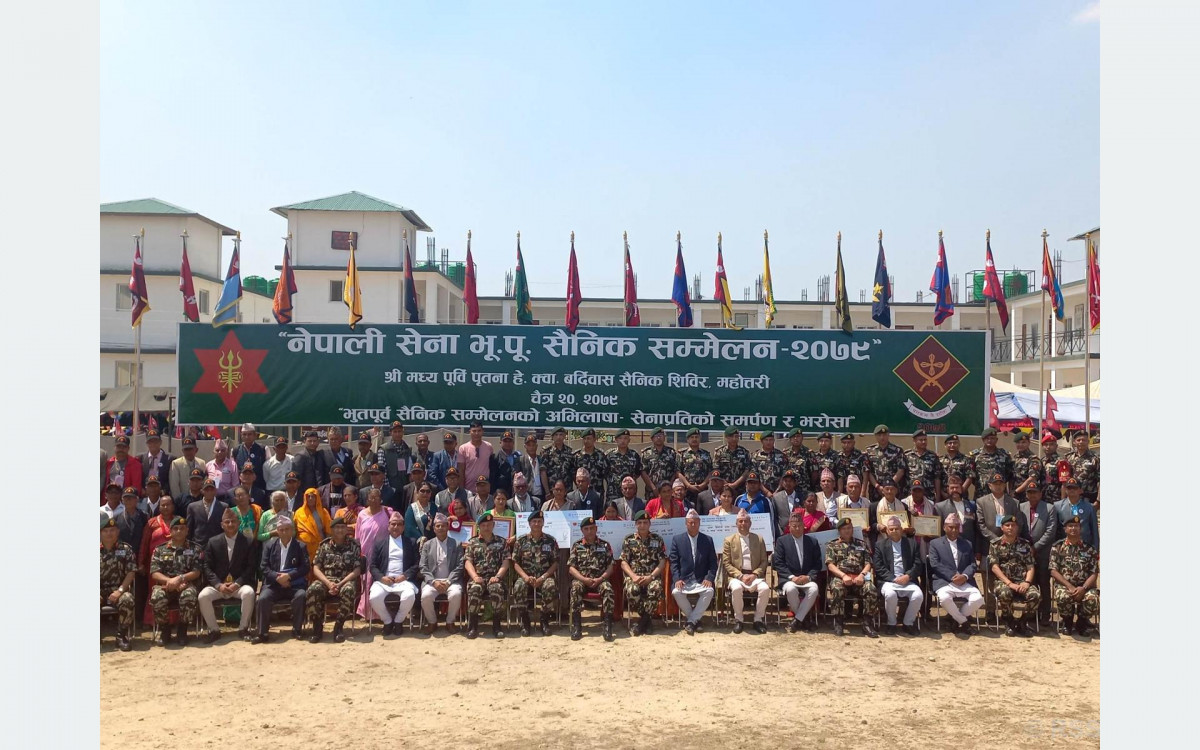 सेना राष्ट्रिय सुरक्षाको आधारशीला : प्रधानसेनापति