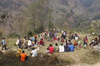 Magar community engrossed in 'Bhume Puja' to please nature