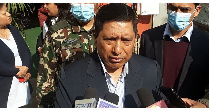 DPM Shrestha pledges govt support for Manav Sewa to continue with its charity